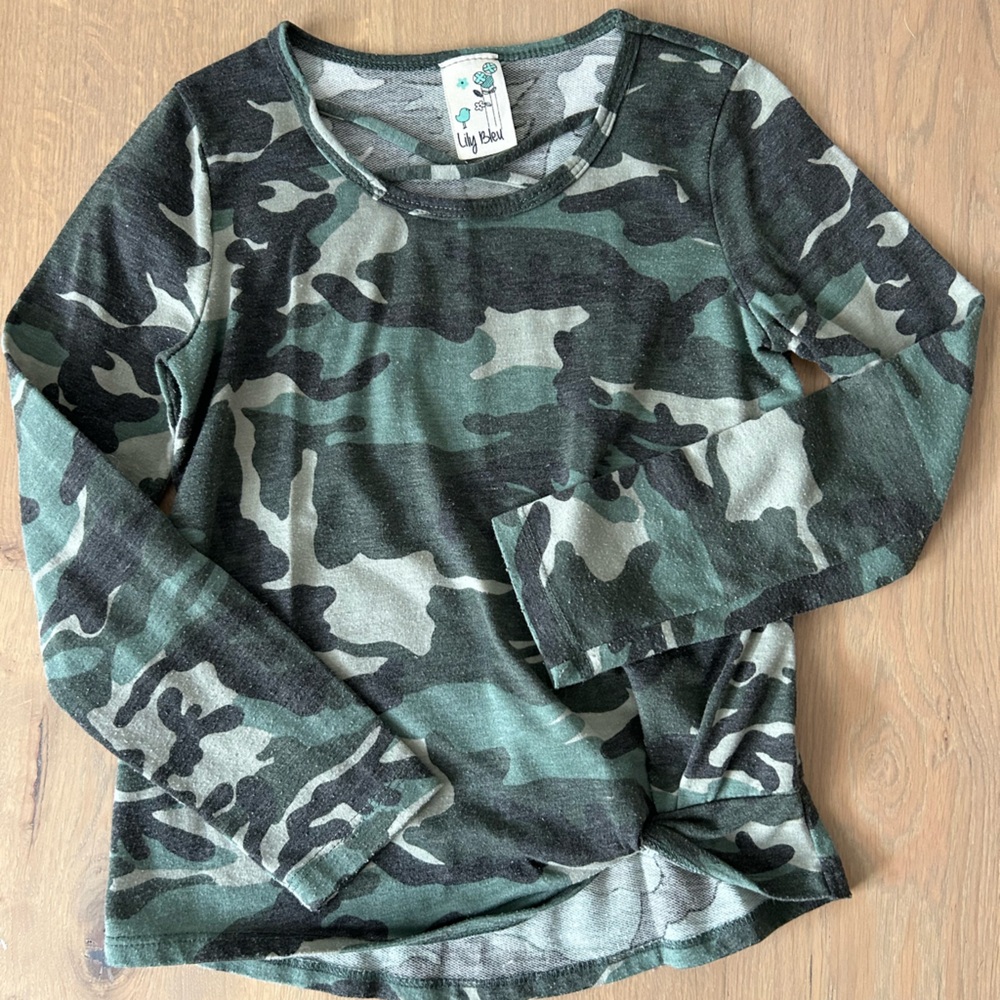 Girls Lily Bleu Top